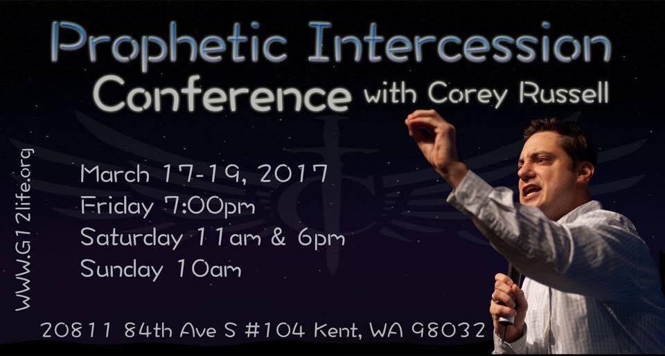 Prophetic Intercession Conference with Corey Russell (IHOP) / Конференция Пророческого Ходатайства с Кори Расселом (March 17-19, 2017)