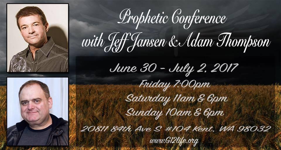 Prophetic Conference with A. Thompson and J. Jansen / Пророческая Конференция с А. Томпсоном и Д. Дженсеном (June 30-July-2, 20