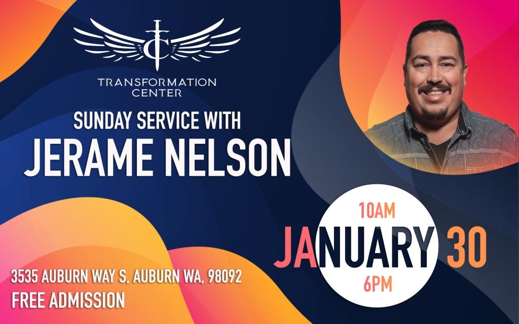 Воскресное служение с участием Джереми Нельсона (Январь 30, 2022) | Sunday service with Jerame Nelson (January 30, 2022)