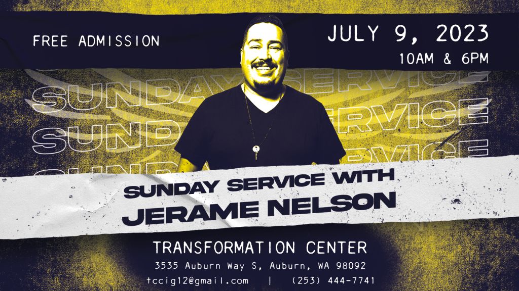 Воскресное служение с участием Джереми Нельсона (И\юль 9, 2023) | Sunday service with Jerame Nelson (July 9, 2023)