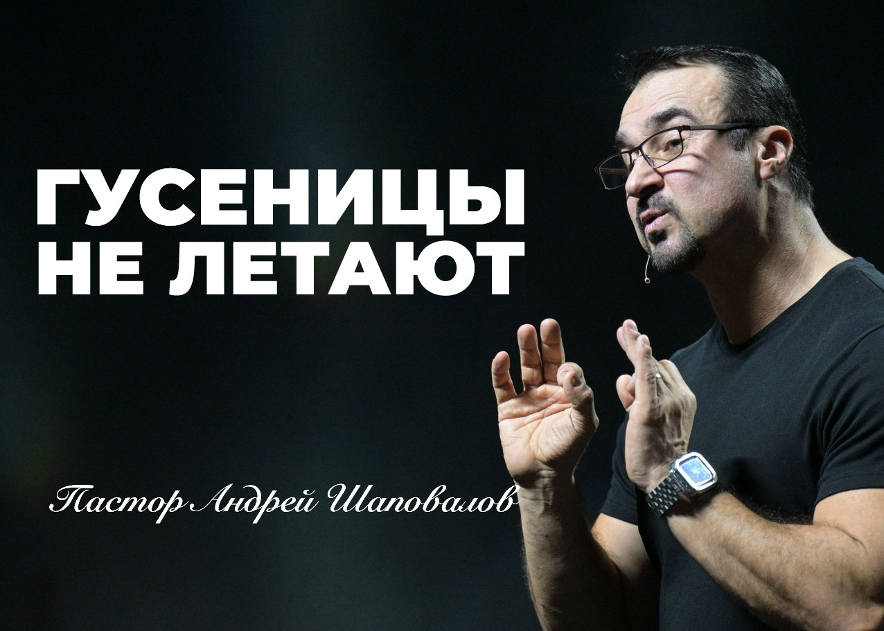 «Гусеницы не летают» Пастор Андрей Шаповалов (15/06/25)