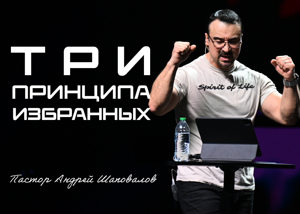«Три принципа избранных» Пастор Андрей Шаповалов (17/08/25)