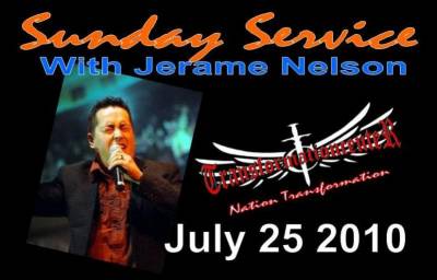 Конференция "Sunday Service" Джереми Нельсон 2010
